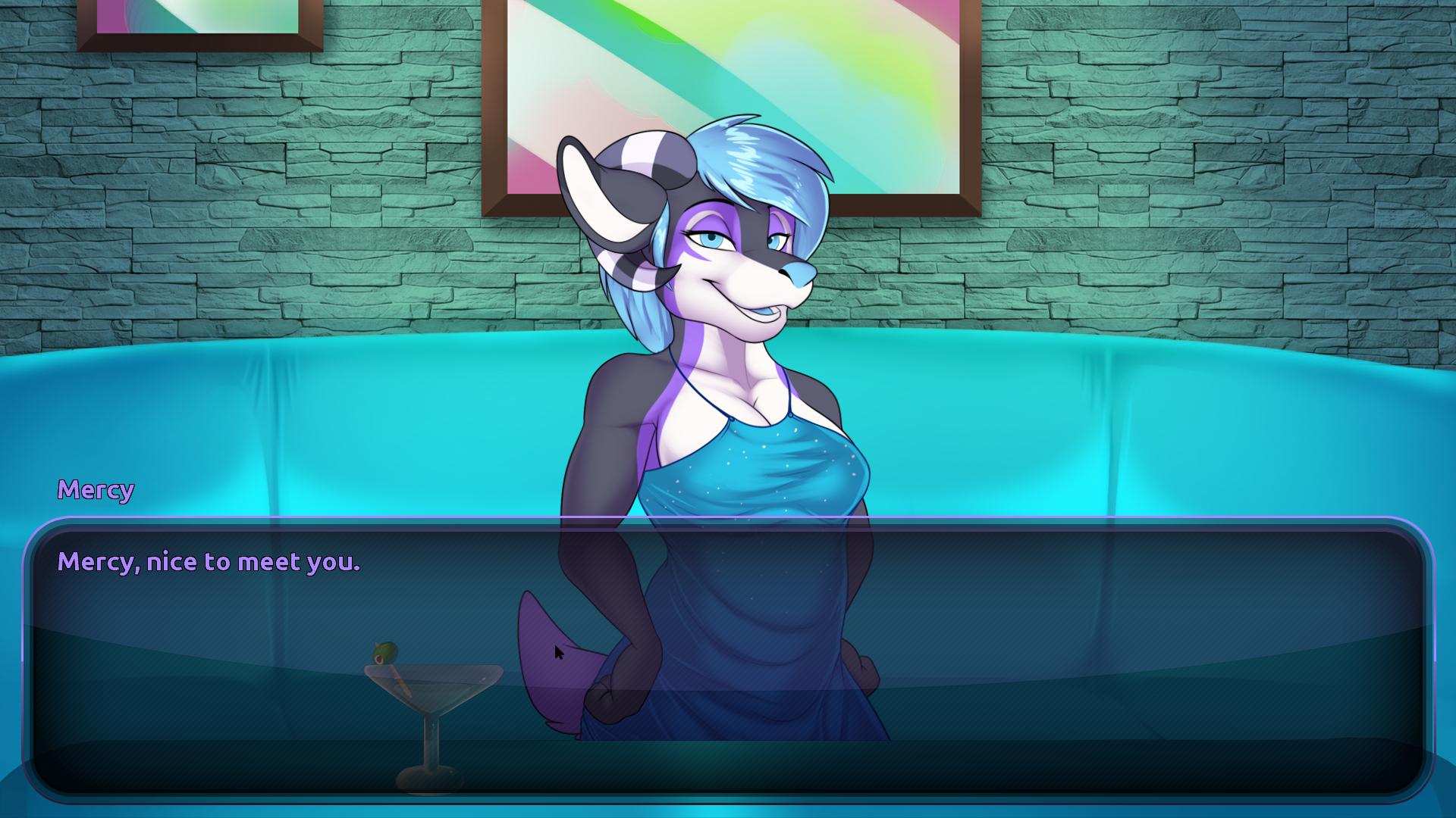 Amorous is our in-development furry dating game. 